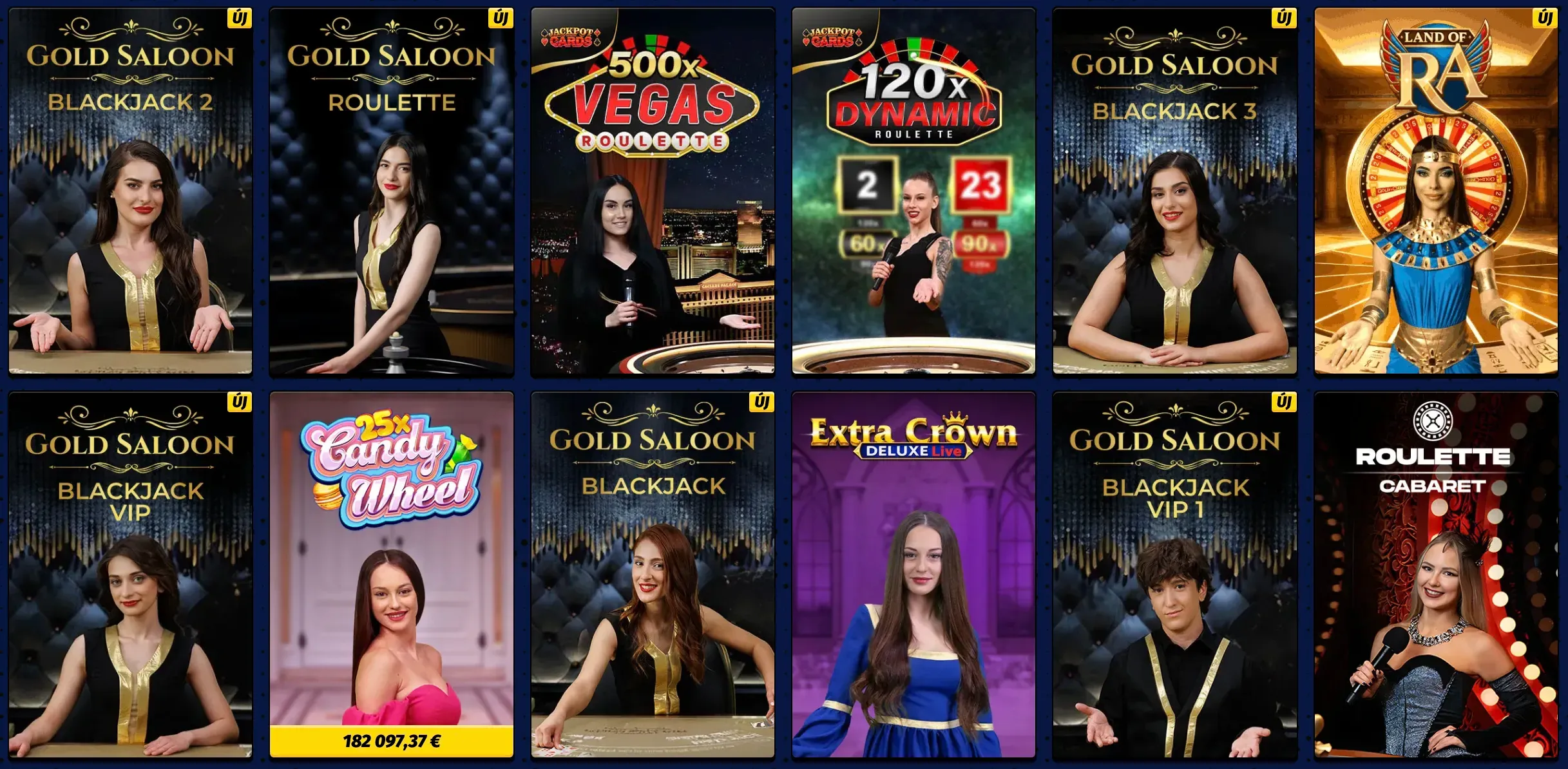 Élő kaszinó a Bigclash